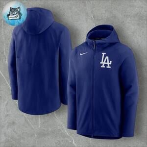 Los Angeles Dodgers Nike Therma-fit Insulated Full Zip Embroidered Hoodie XL